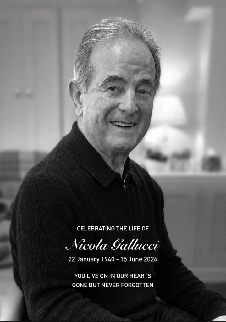 Celebrating the life of Nicola Gallucci